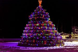 Port Mouton Lobster Trap Christmas Tree 