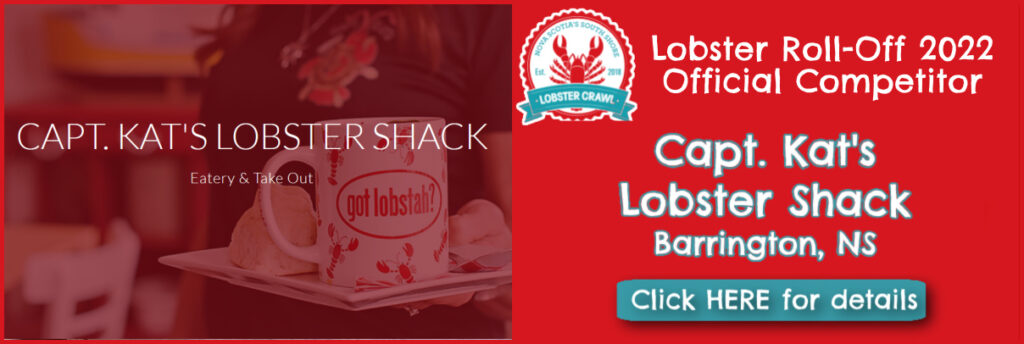 Capt Kat's Official Lobster Roll-Off Competitor 2022