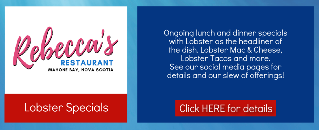 rebecca's restaurant lobster specials
